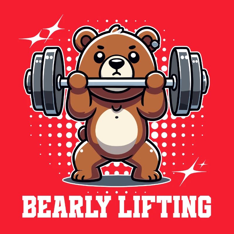 Bearly Lifting – Fun Teddy Workout Design
