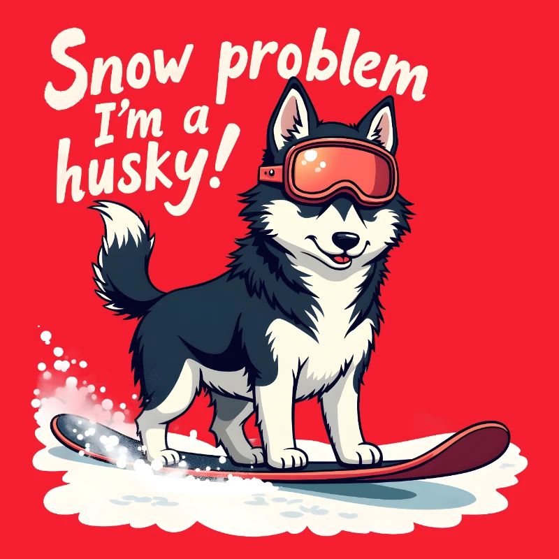 Kein Problem, ich bin ein Husky!
