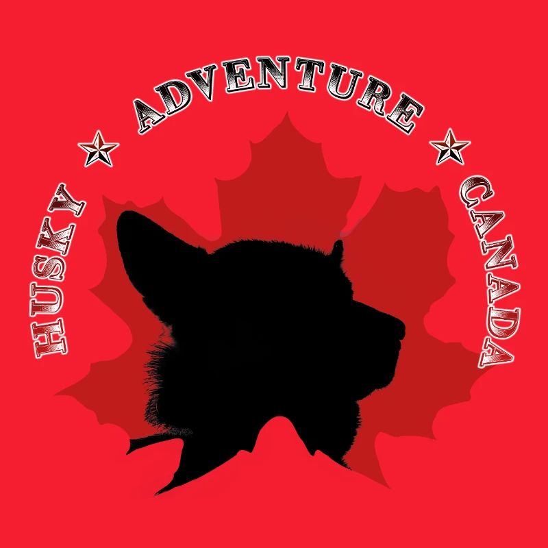 Chiens d'aventure sur Maple Leaf Canada