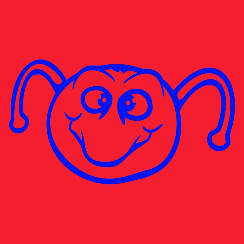 Chenille douce douce petits sourires amicale heureuse