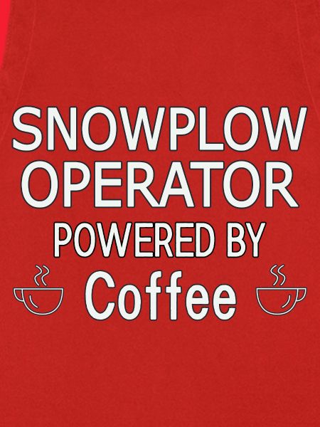 Snowplow Operator Powered Coffee Schneepflugfahrer