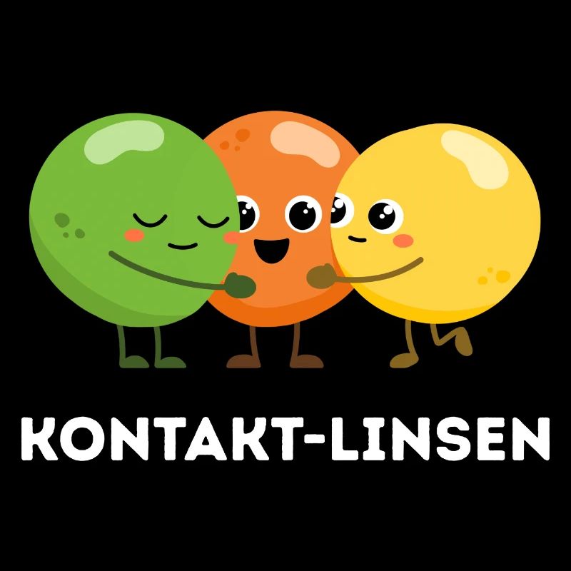 Kontakt-Linsen – Süßer Sprachwitz