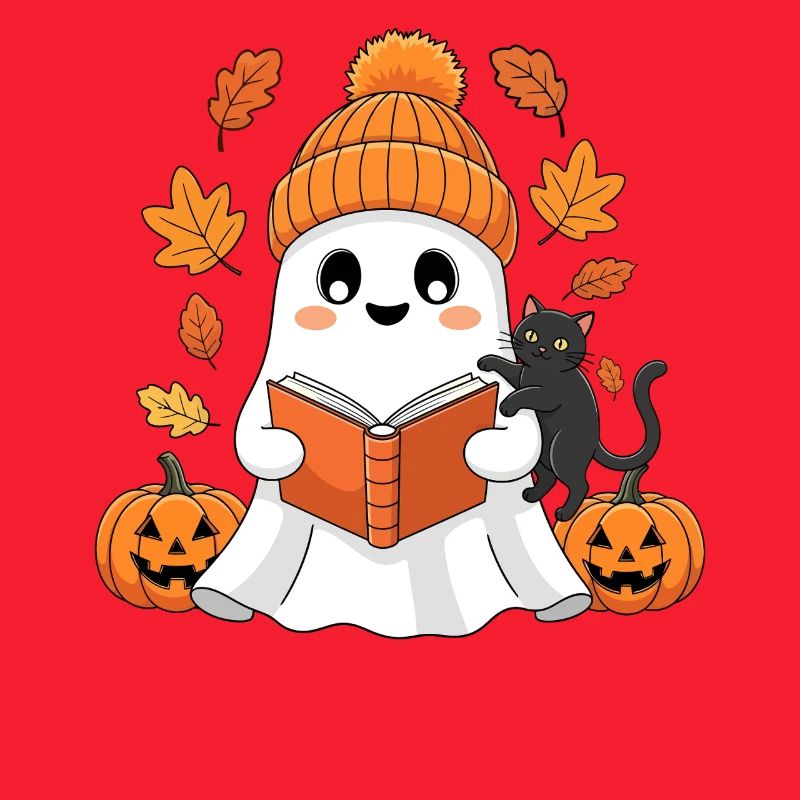 Herbstgeist Leseabend mit Katze