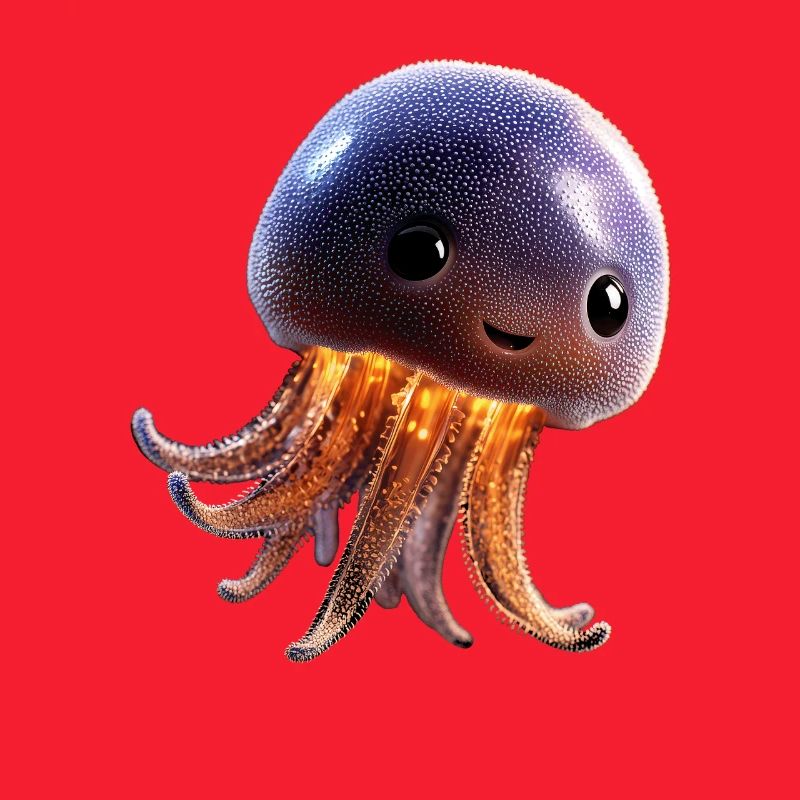 Méduse Méduse de feu Méduse Méduse mignonne
