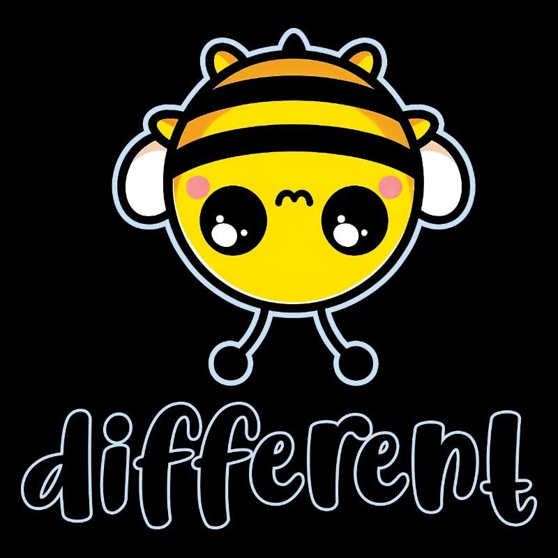 Bee Different Cute Character