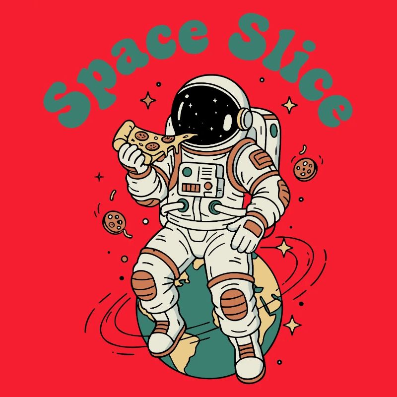 Pizza de l’espace astronaute