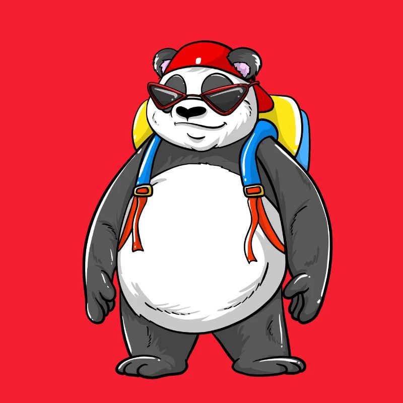 Panda Backpack Ready Back to School 2026 Vibes