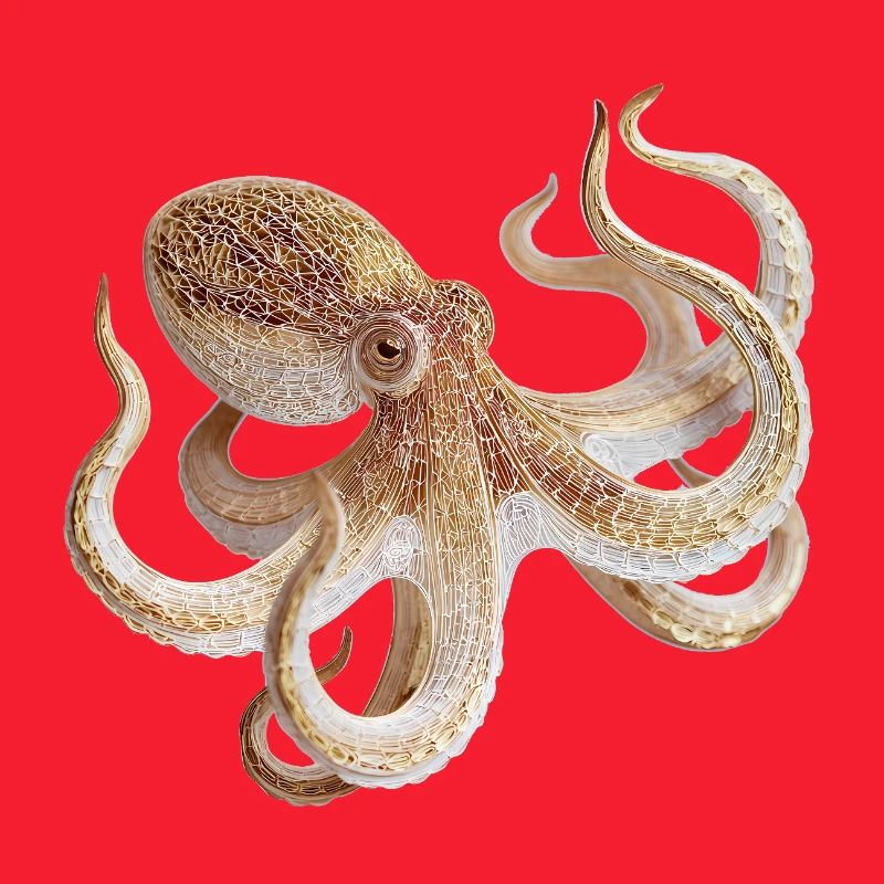 Octopus Net Pattern – Maritime Style