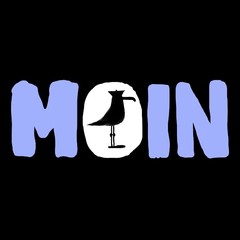 Moin avec la mouette