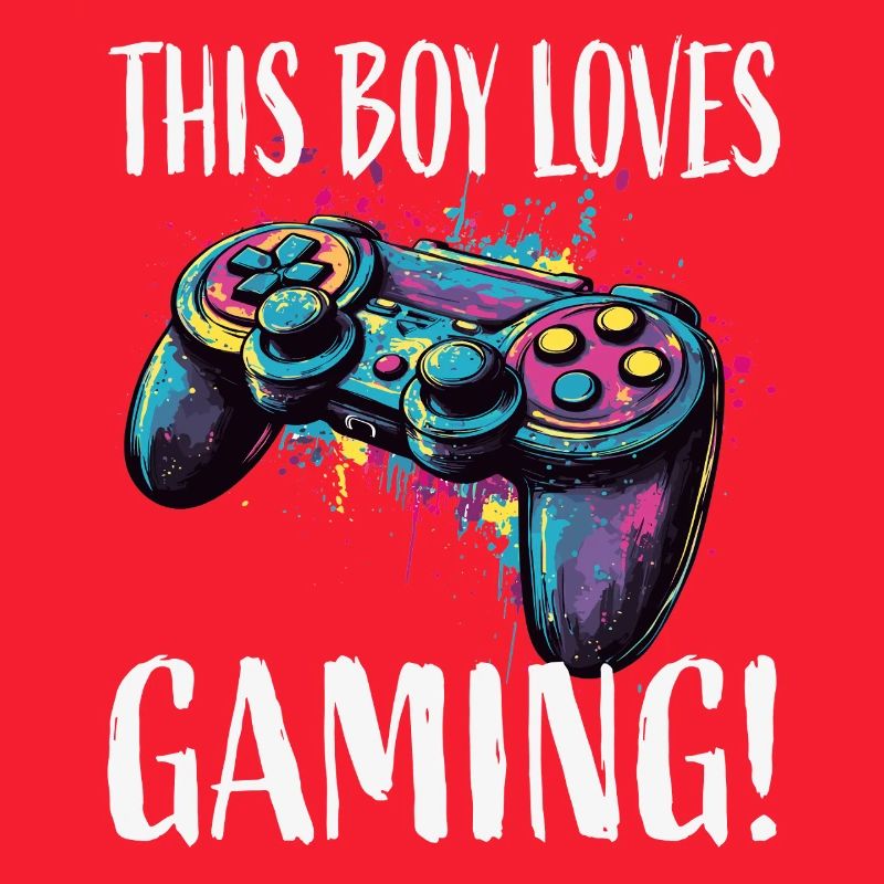 This Boy Loves Gaming Controller