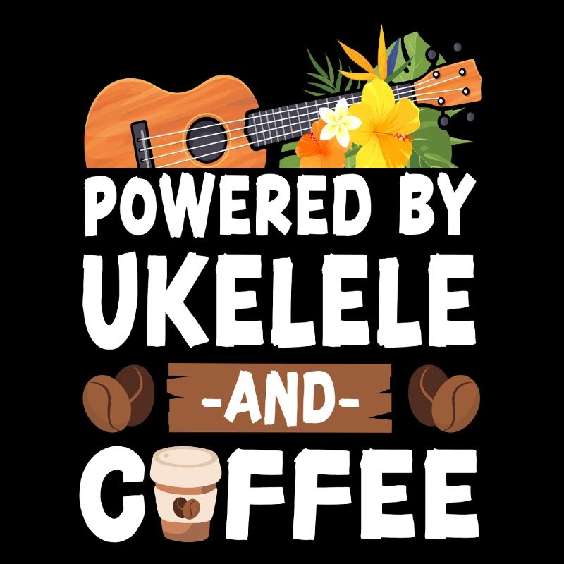 Hawaiian Ukulele Uke Coffee