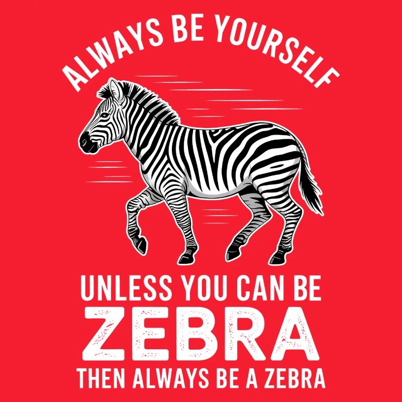 Zebra Spruch Lustiges Zebra Geschenk