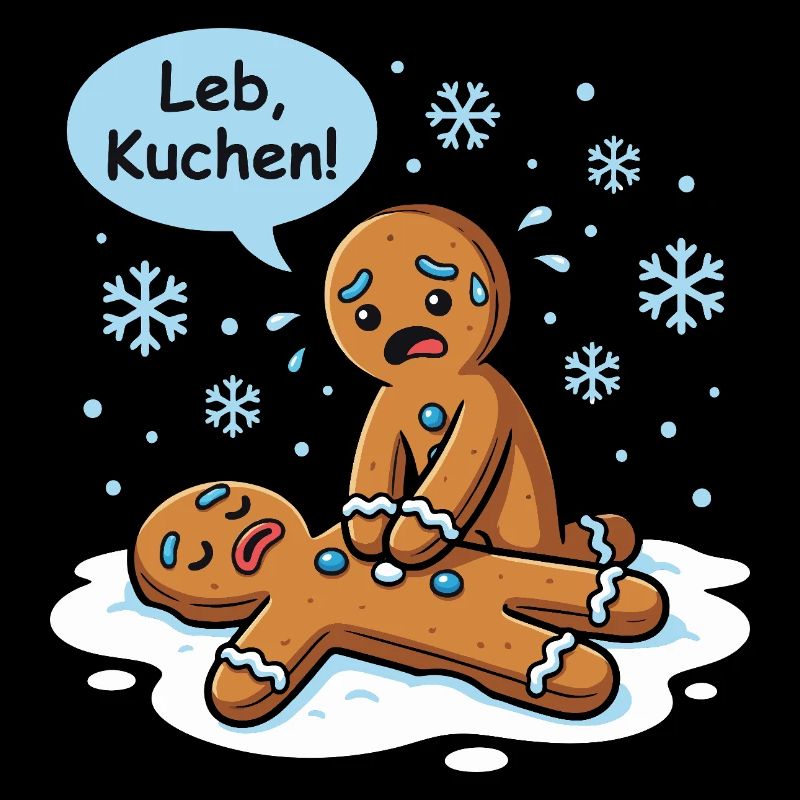 Leb Kuchen Funny German Gingerbread Pun