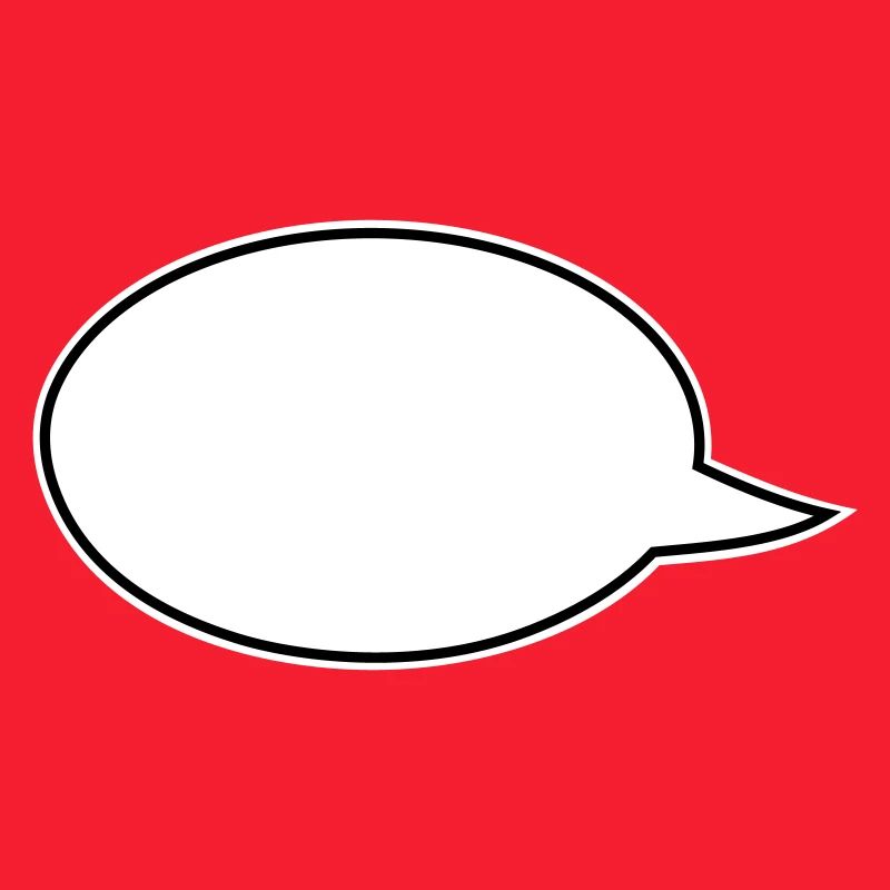 Sprechblasen Comic links