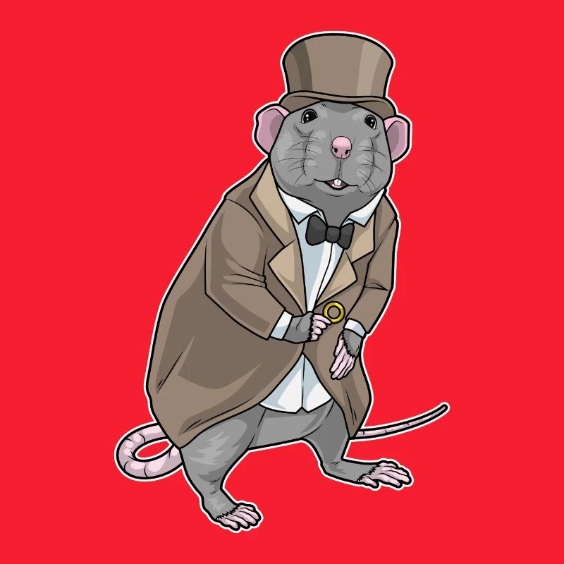 Ratte Bräutigam Ehering Hochzeit