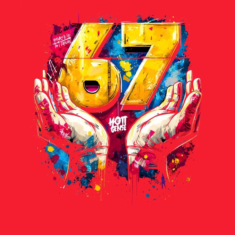 6 7 Graffiti Meme