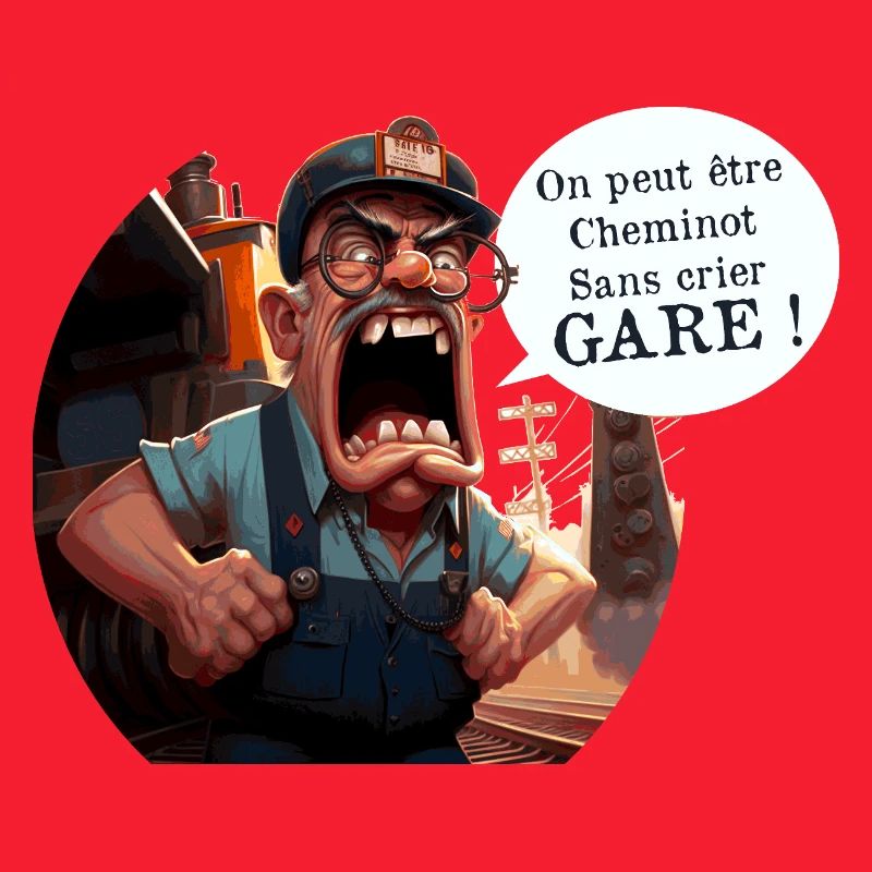 YOU CAN BE A RAILWAY WORKER WITHOUT WARNING! (train)