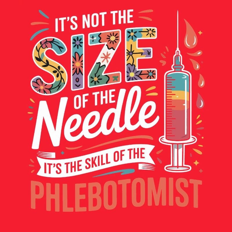 Size doesn't count: phlebotomist art