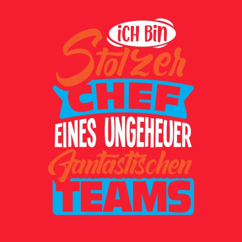 Stolzer Chef Chef Mann Abteilungsleiter Teamchef