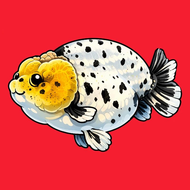 Poisson rouge du quartier général thaïlandais thaïlandais de Ranchu Grade Grade