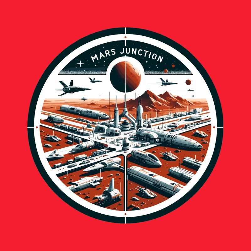 Mars Junction Raumhafen Patch