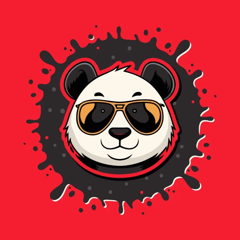 Panda Chic Gläser oranger Spritzer