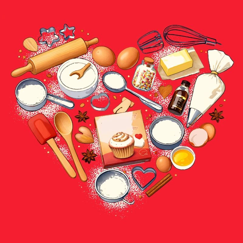 Baking Heart Shape Baking Utensils Hobby Baker