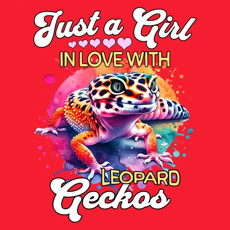 Mädchen Leopardgecko