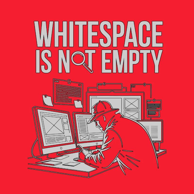 UX/UI Designer Whitespace Is Not Empty Web Design