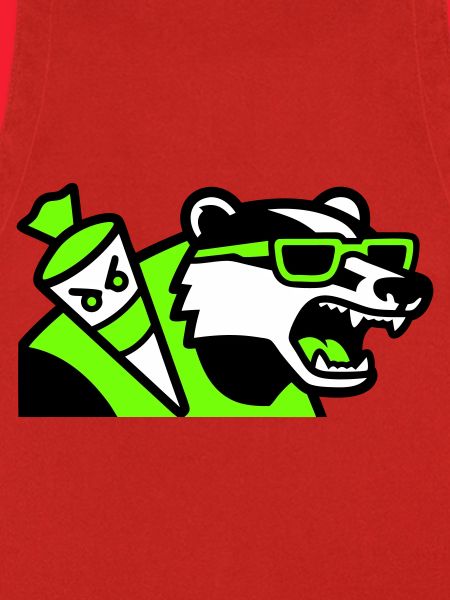 Badger Schoolbag Mascot