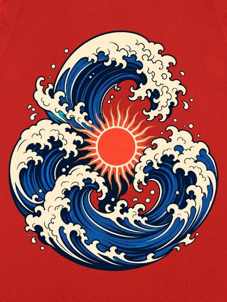 Solar Ocean Waves