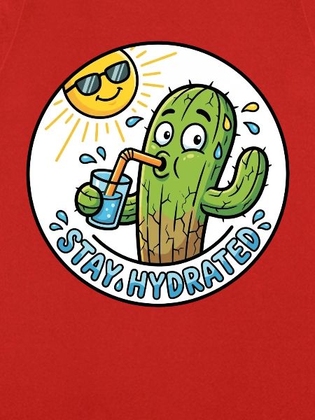 Stay Hydrated - Durstiger Kaktus