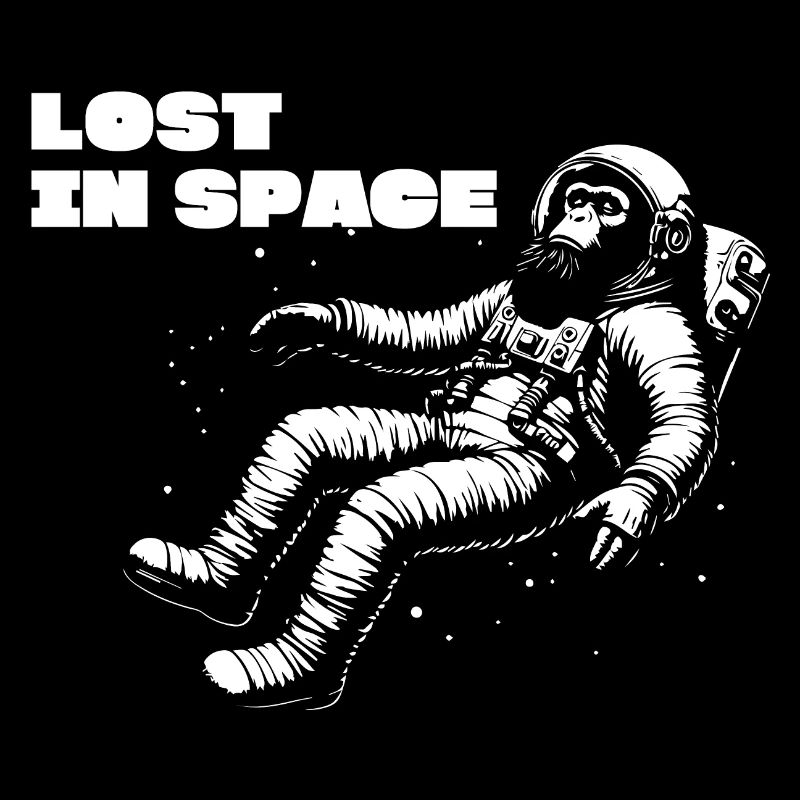 Astronaute perdu dans l’espace