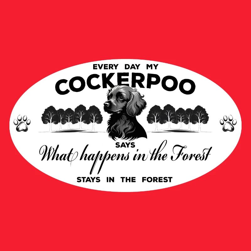 Cockerpoo - Fun Design