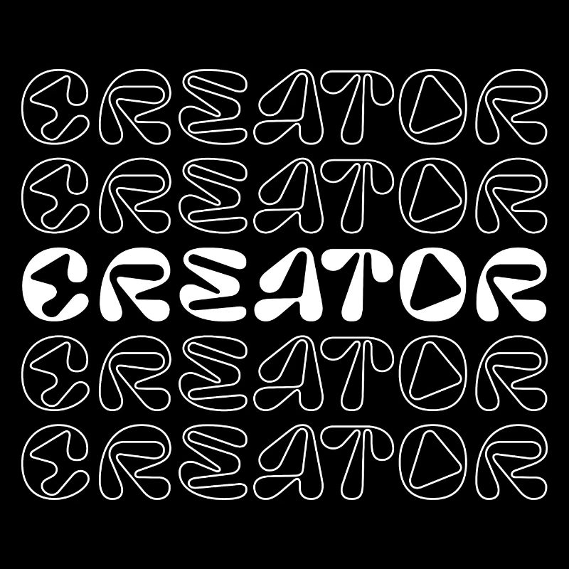 creator design logo text