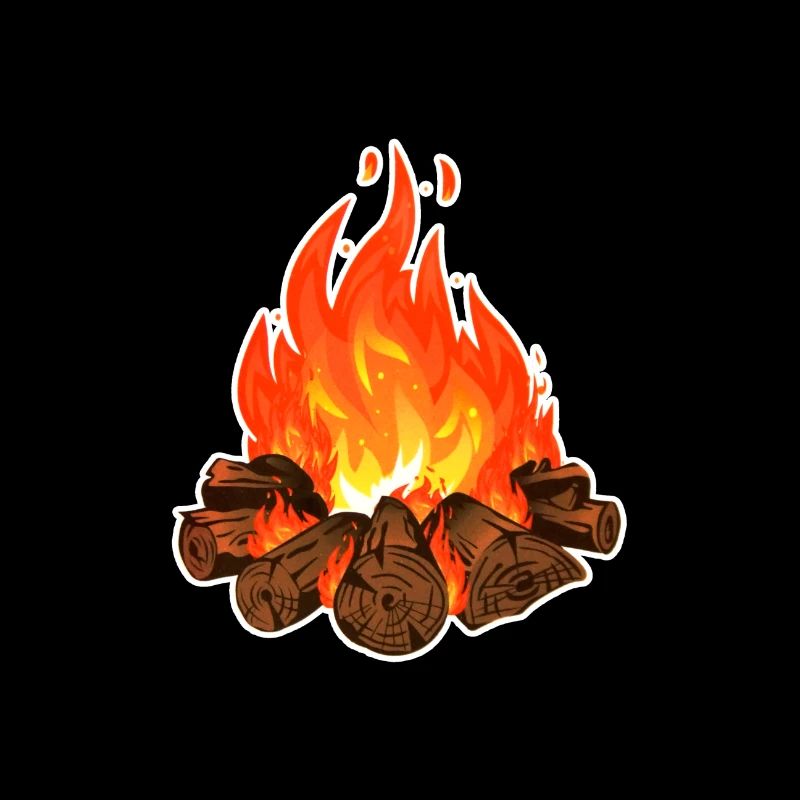 Barbecue Fire Bonfire Campfire Grill Master