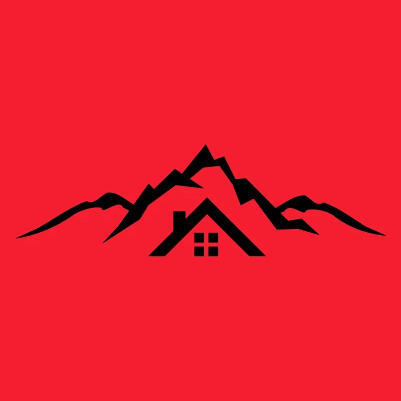 Landschaft - Berge Hütte