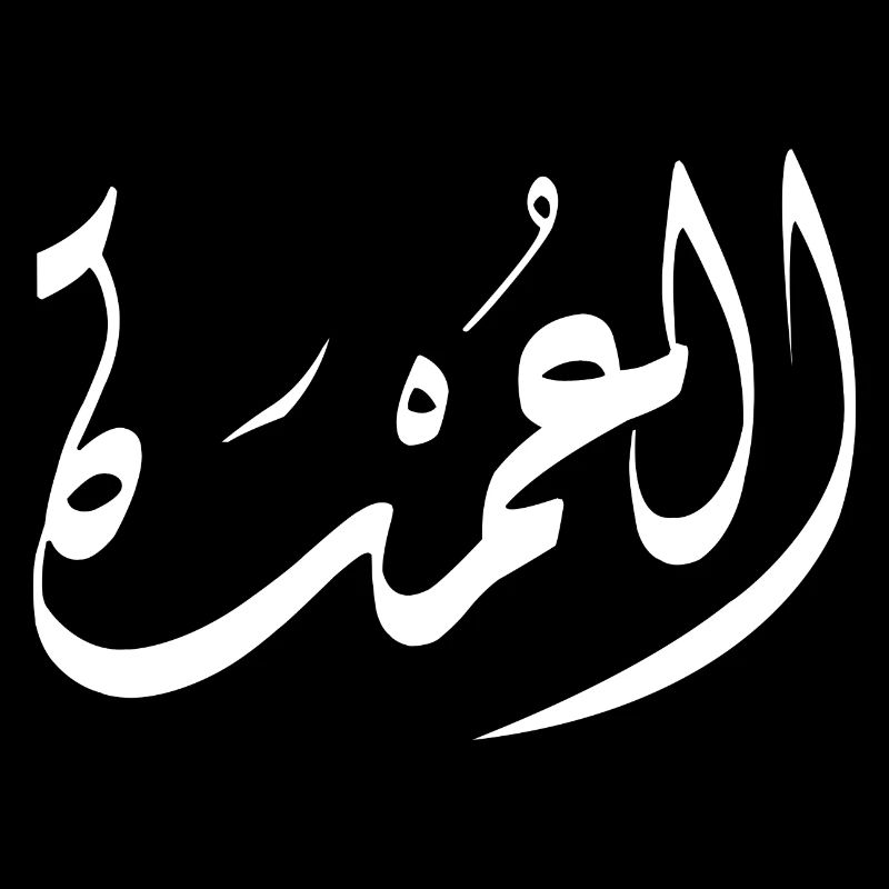 Calligraphie arabe : Le Maire