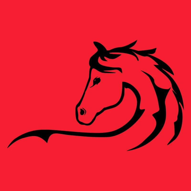Pferd, Pferde, Pferdesilhouette