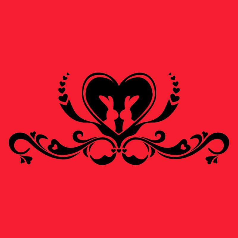 Hare rabbit bunny love romance heart Easter