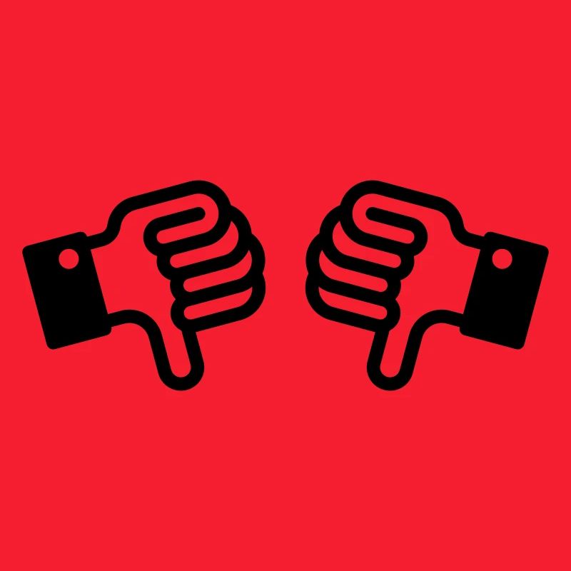 Thumbs down / pouces vers le bas (2)