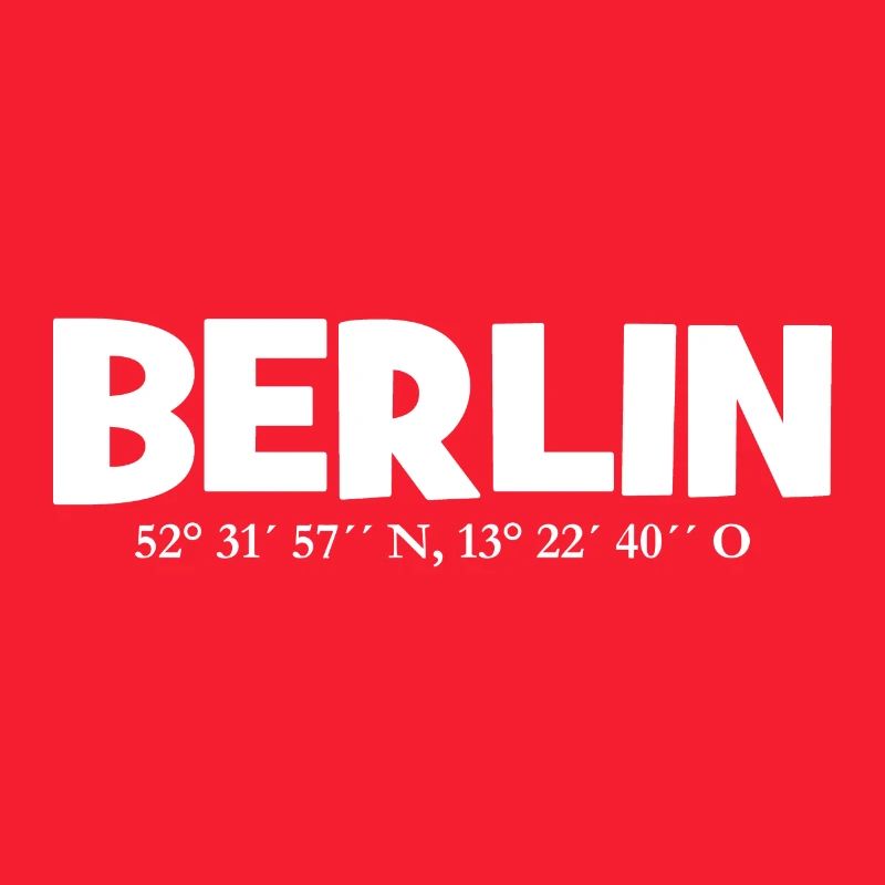 Berlin coordinates - Latitude - Longitude
