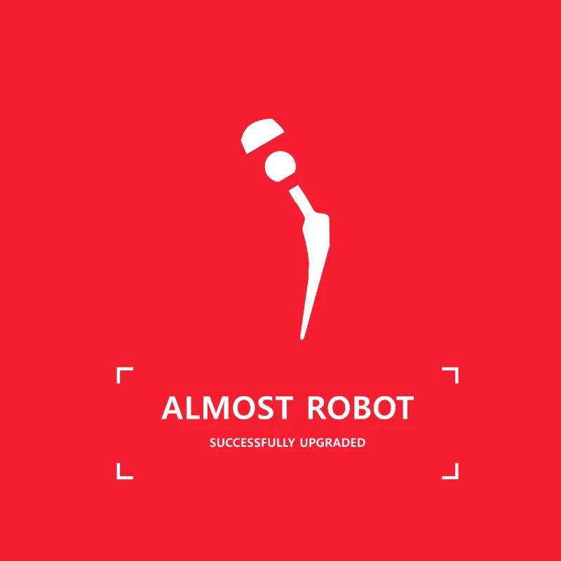 ALMOST ROBOT WHITE 2019 - Hip Joint OP - V2