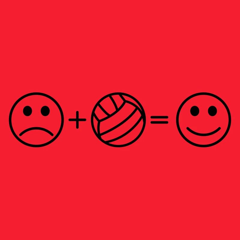 Volleyball is fun smile