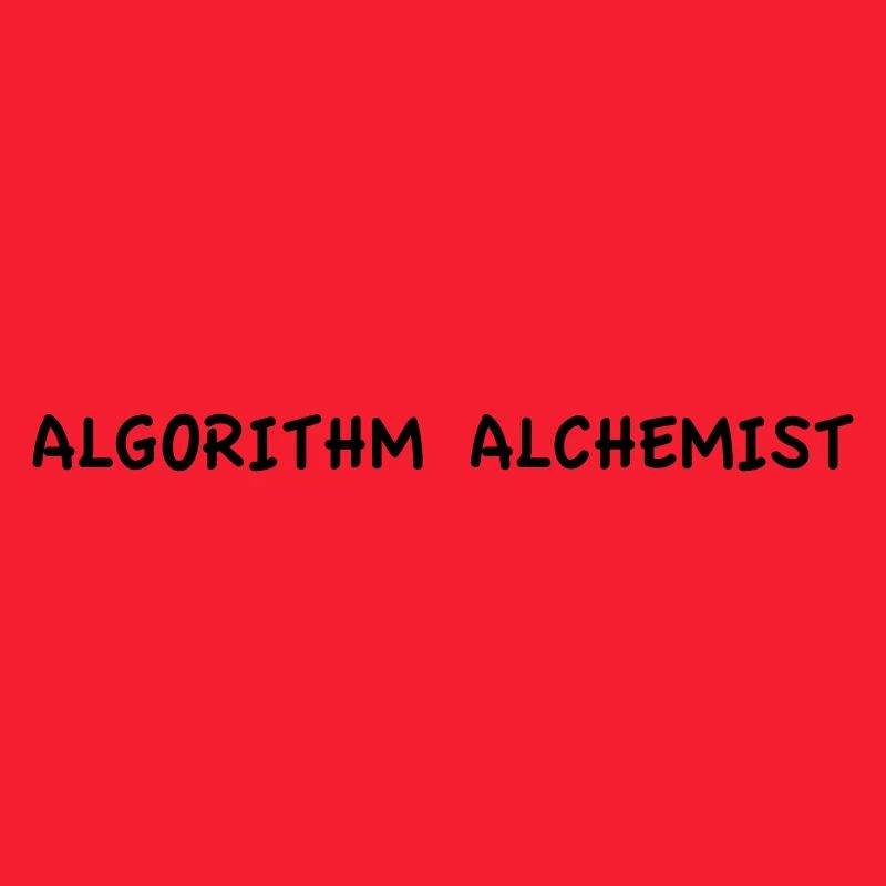Algorithim, Alchimiste