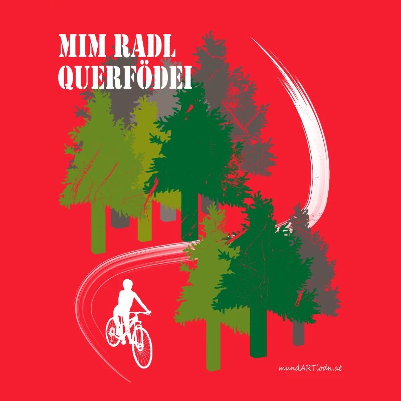 mim Radl querfödei - mit dem Rad quer Feld ein
