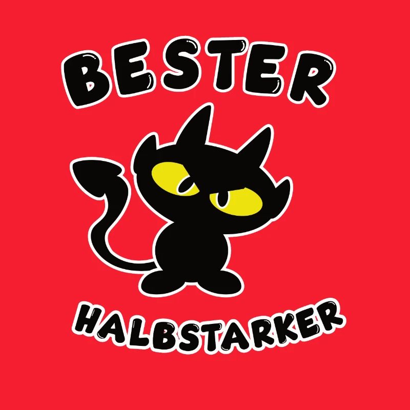 cooles bester Halbstarker Design