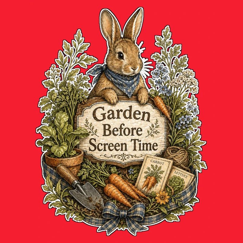 Garden Before Screen Time