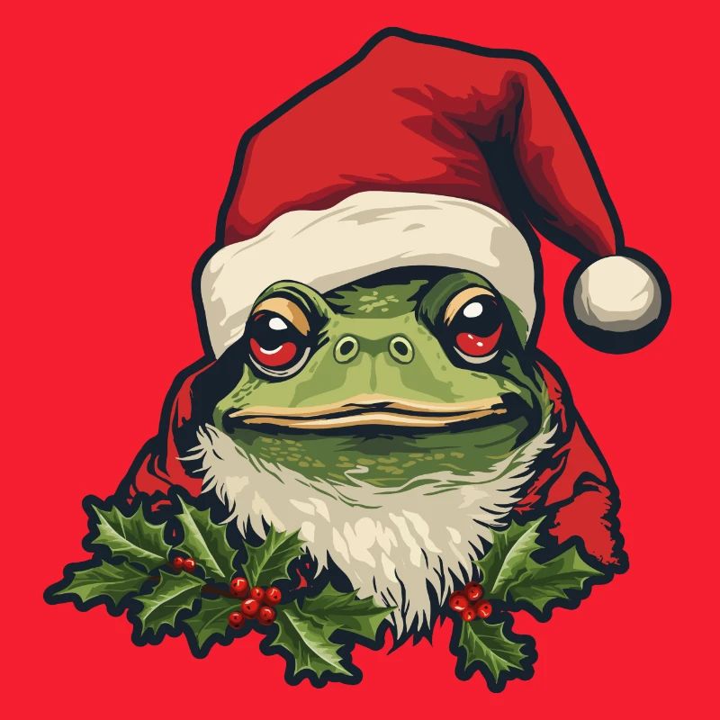 Weihnachtsfrosch