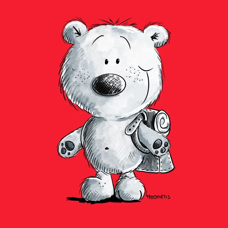 Schulkind Eisbär I Einschulung 1. Klasse Geschenk